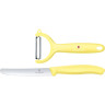 Паринг-нож Victorinox Swiss Classic 11 см, серрейтор, жёлтый 6.7116.23L82